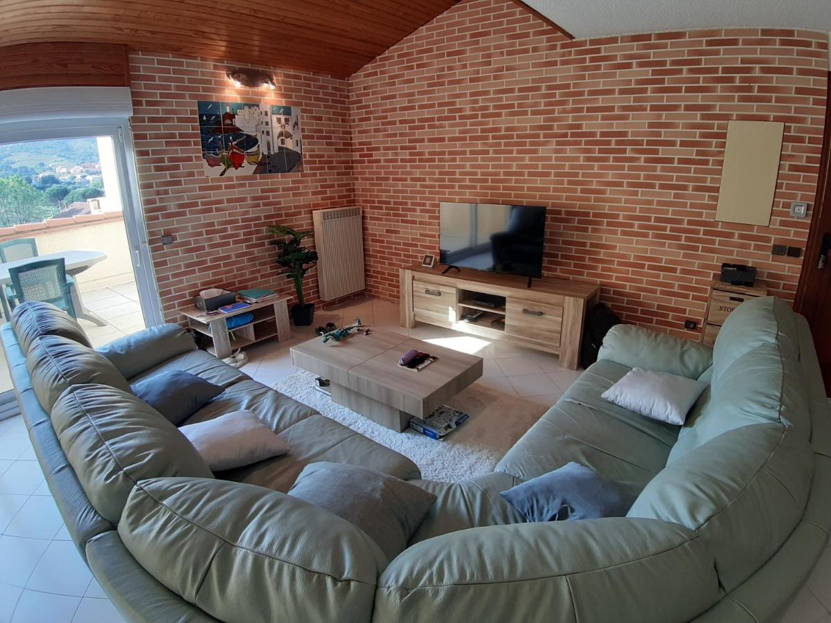 Superbe Appartement De 94M2 Avec Vue Sur Le Fort St Elme Collioure Exterior photo